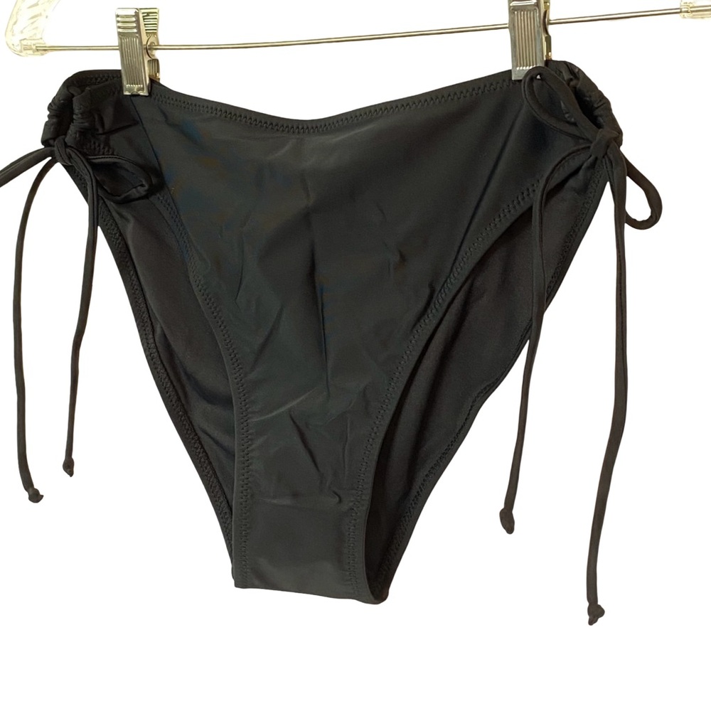 Bellecarrie XL black hi-cut swimwear bottom, NWOT